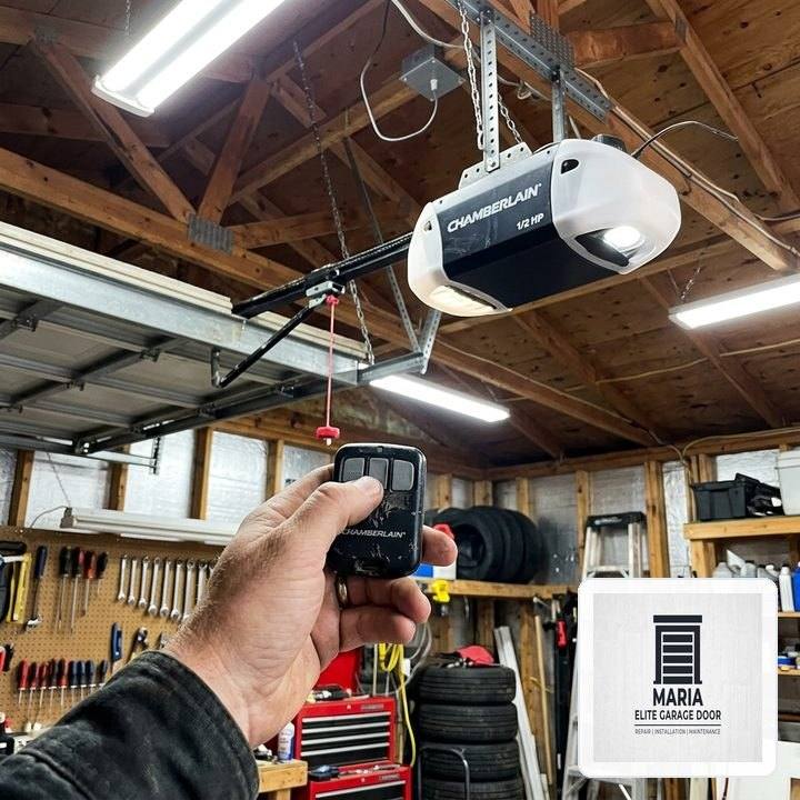 Off-Track Garage Door Emergency Realignment & Laser Calibration in Leon Valley, TX